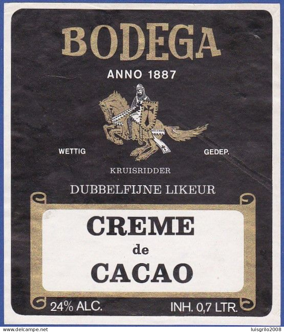 BODEGA - CREME DE CACAO-|- Dubbelfijne Likeur - Alcoholes Y Licores