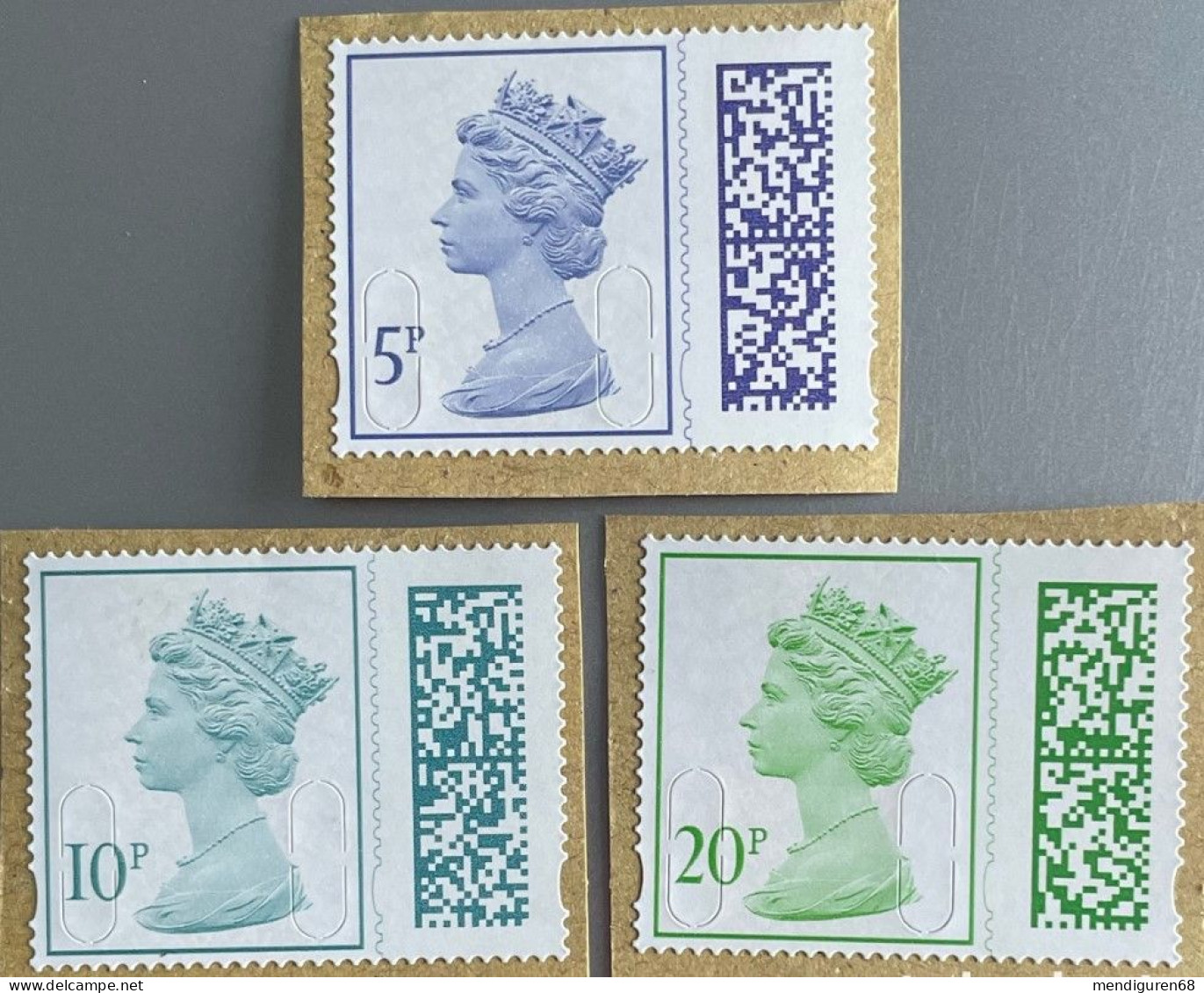 GROSSBRITANNIEN GRANDE BRETAGNE GB 2022 QUEEN ELIZABETH II USED ON PAPER SG V4705+10+20 MI 4947-9 YT 5350-2 SN MH507-9 - Used Stamps