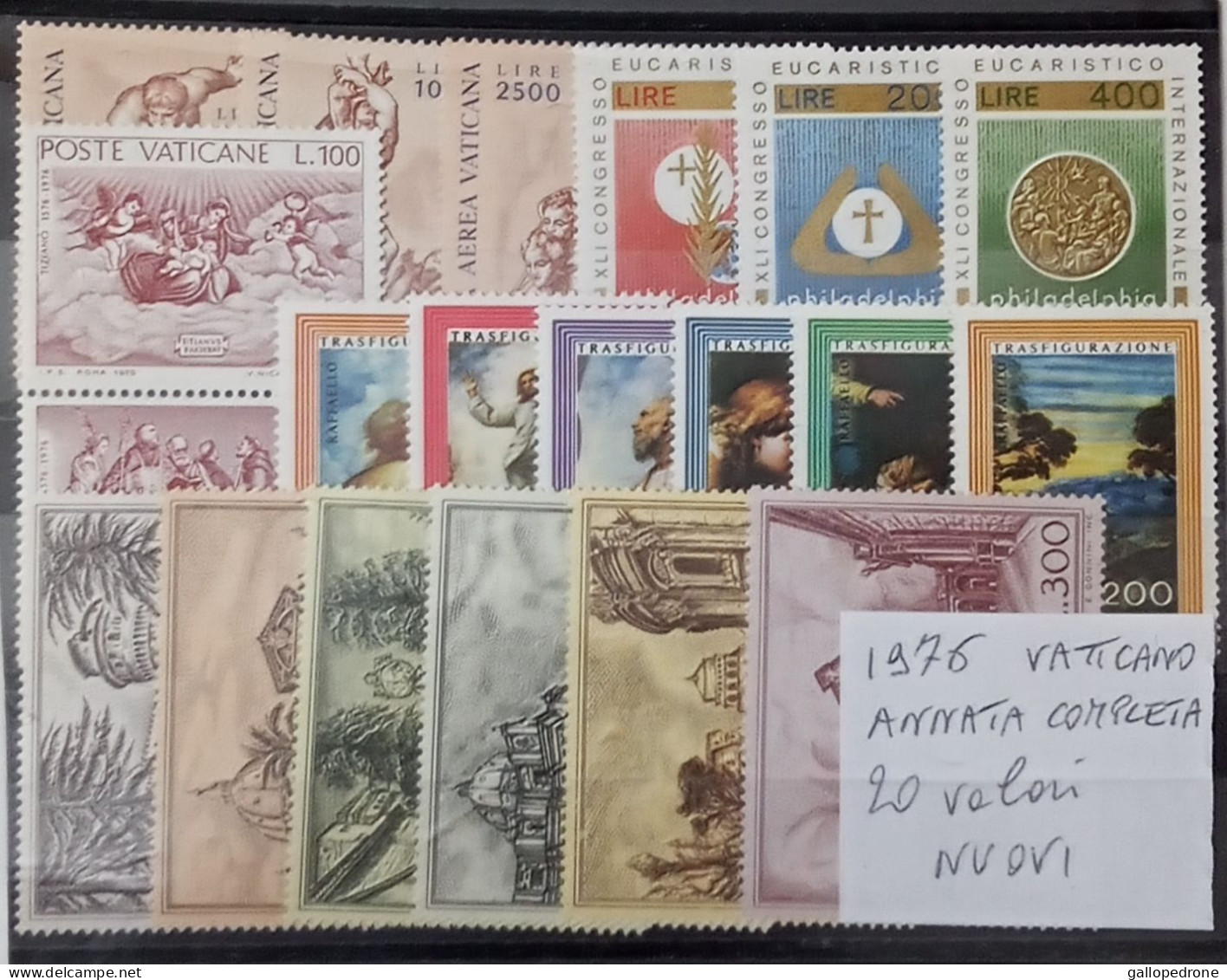 1976 Vaticano, Annata Completa- 20 Valori NUOVI MNH ** - Unused Stamps