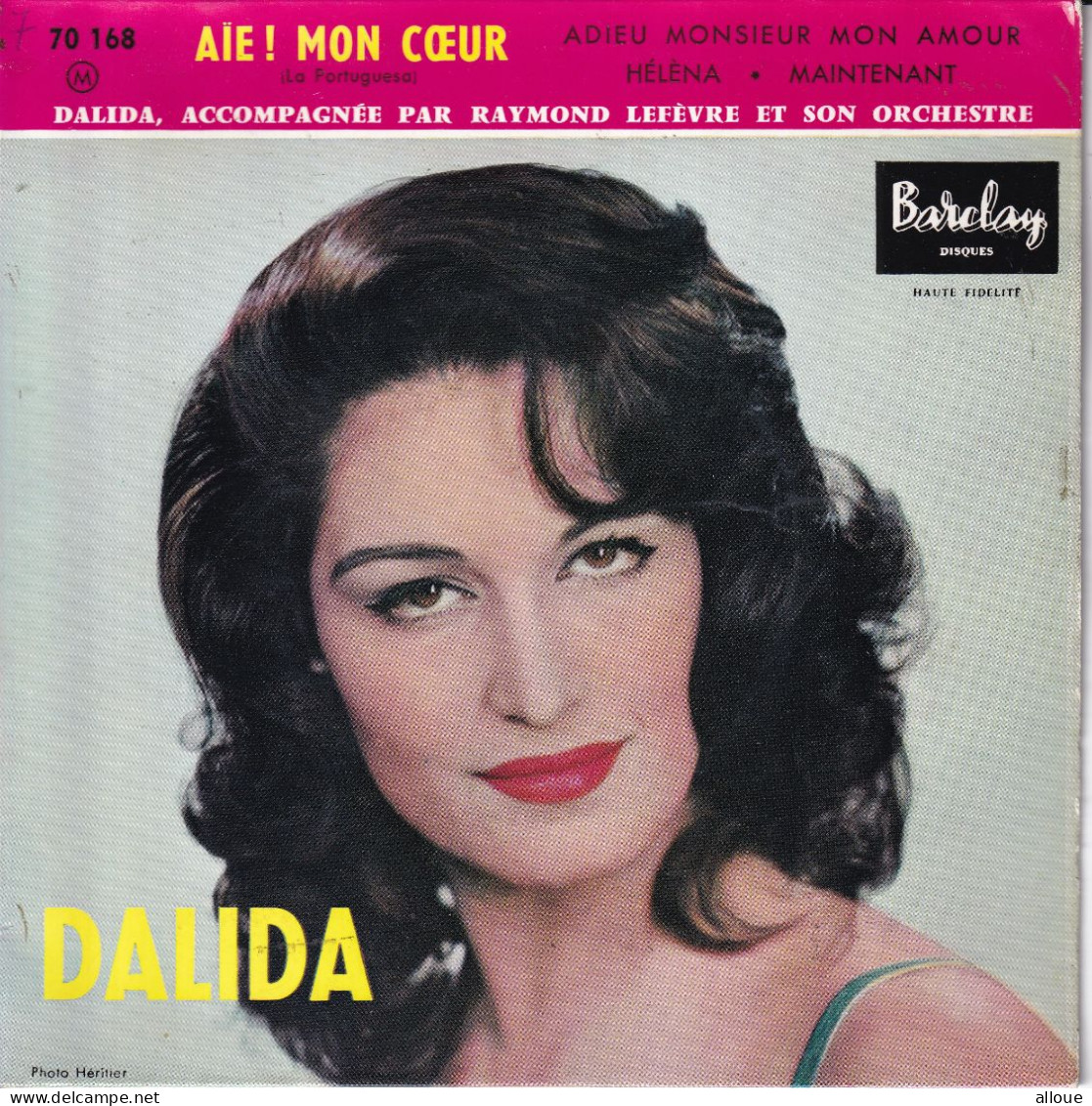 DALIDA - FR EP - AIE! MON COEUR + 3 - Otros - Canción Francesa