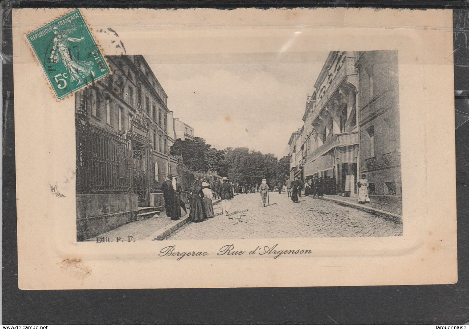 24 - BERGERAC - Rue D' Argenson - Bergerac