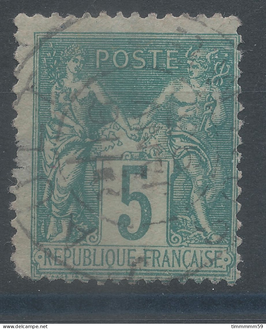 Lot N°83311   N°75, Oblitéré Cachet à Date De AULT " SOMME" - 1876-1898 Sage (Type II)