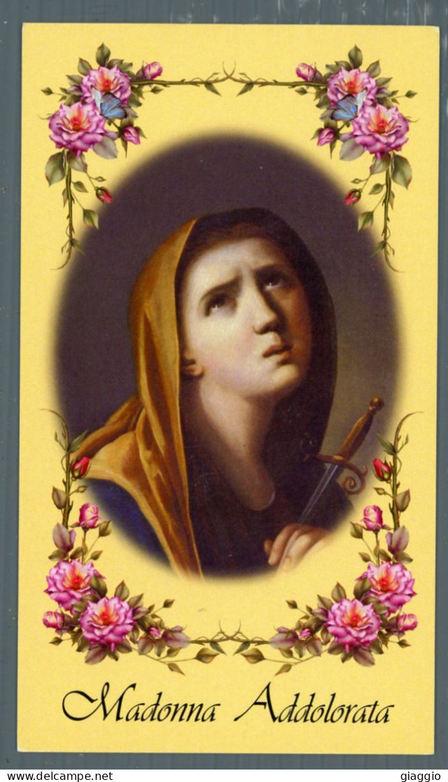 °°° Santino N. 9402 - Madonna Addolorata - Cartoncino °°° - Religion & Esotérisme