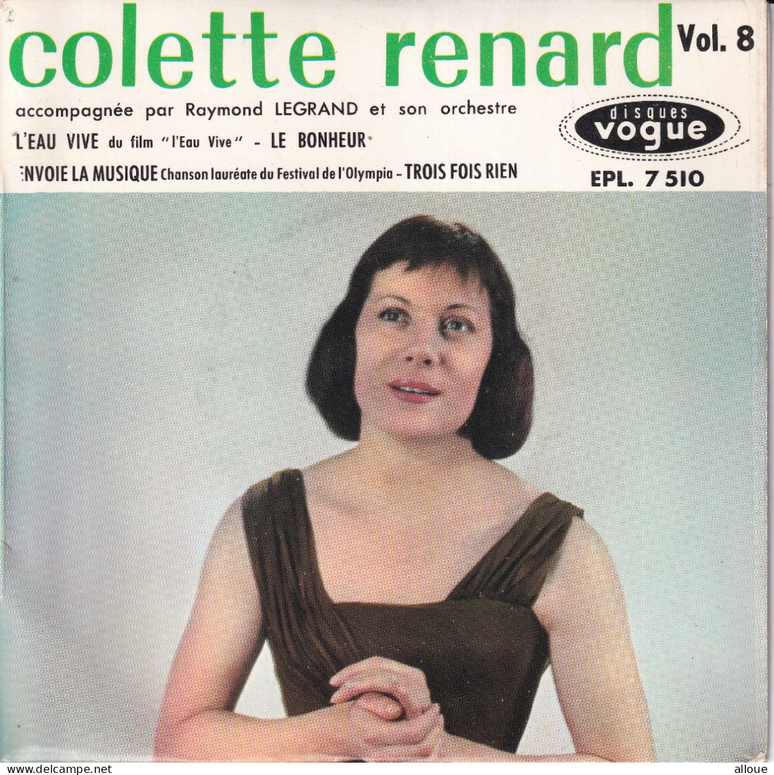 COLETTE RENARD - FR EP -L'EAU VIVE + 3 - Andere - Franstalig