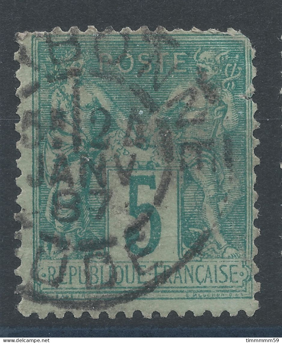 Lot N°83312   N°75, Oblitéré Cachet à Date De  NARBONNE "AUDE" - 1876-1898 Sage (Type II)