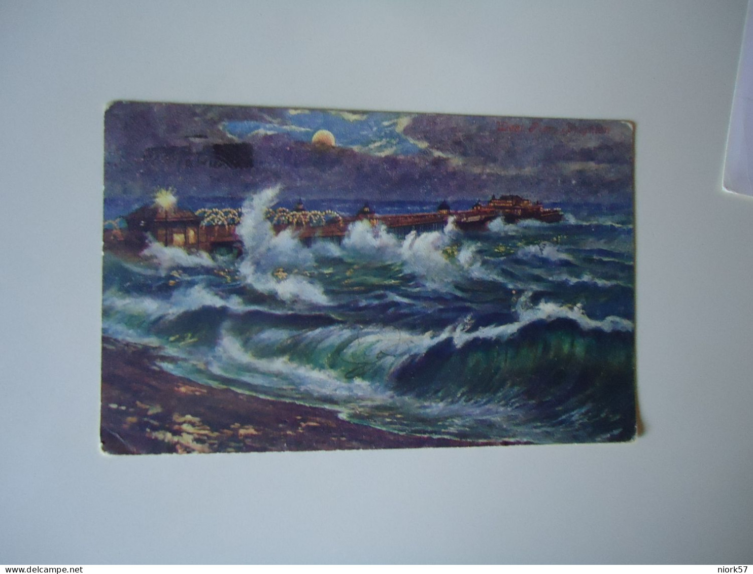 UNITED  KINGDOM  POSTCARDS  PAINTINGS ROUGH SEAS       MORE  PURHASES 10% DISCOUNT - Andere & Zonder Classificatie