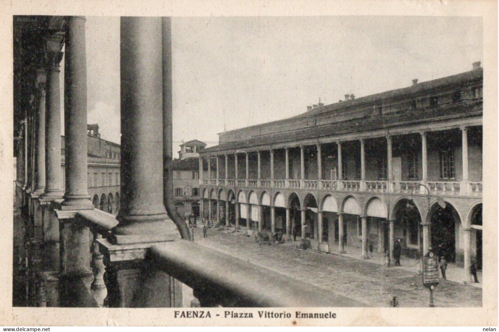 FAENZA -  - PIAZZA VITTORIO EMANUELE - F.P. - Faenza