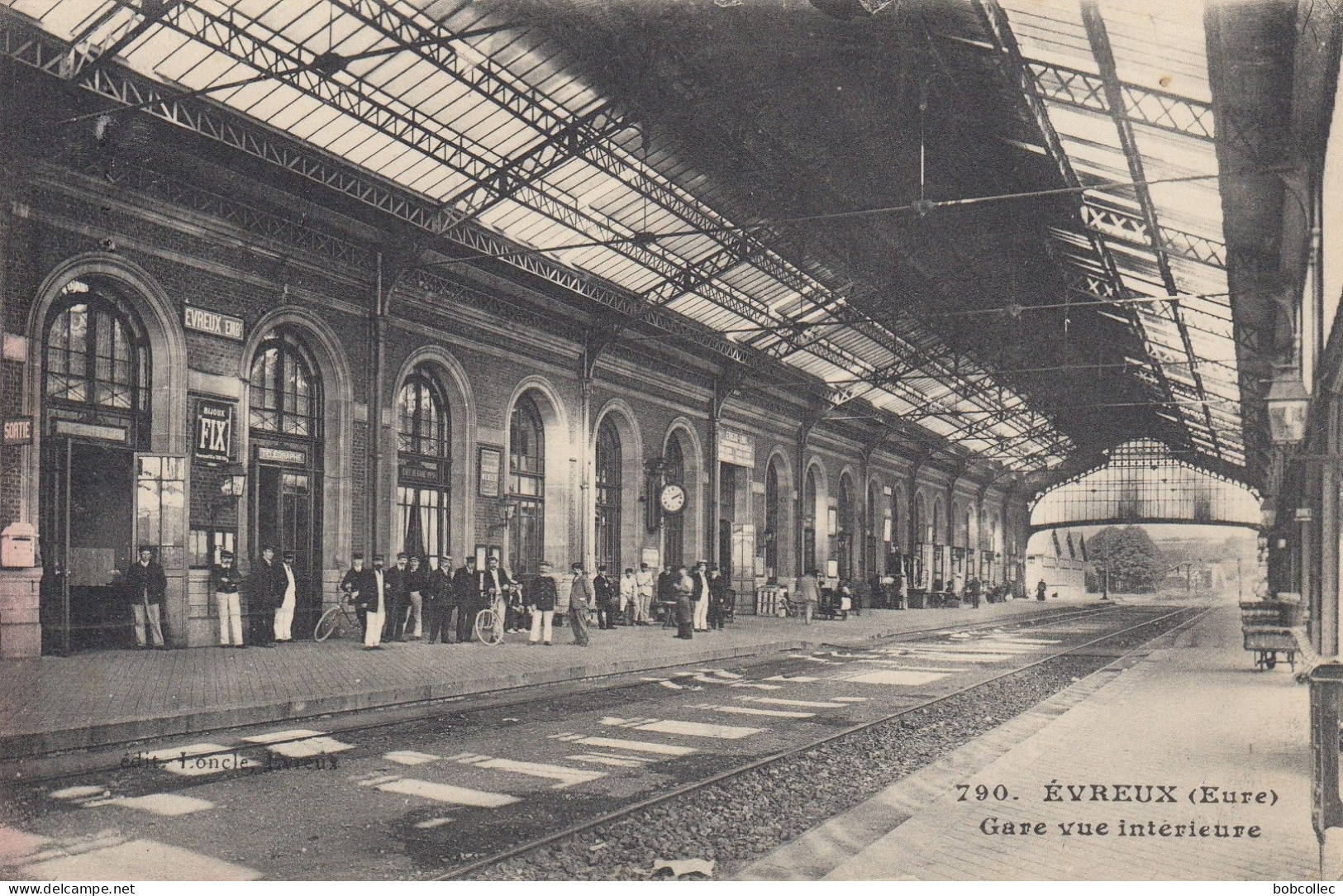 EVREUX (Eure): Gare Vue Intérieure - Evreux
