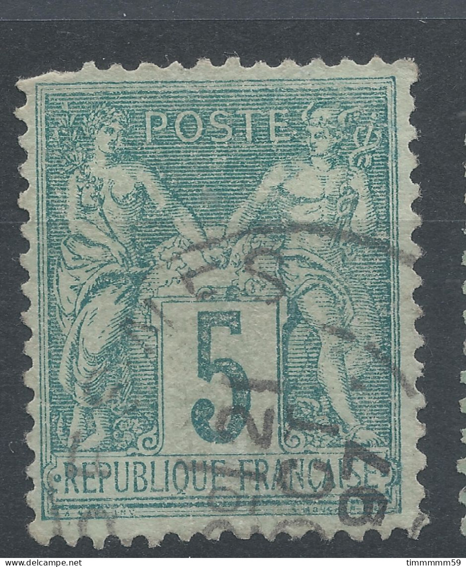 Lot N°83315   N°75, Oblitéré Cachet à Date De SURESNES " SEINE " - 1876-1898 Sage (Tipo II)