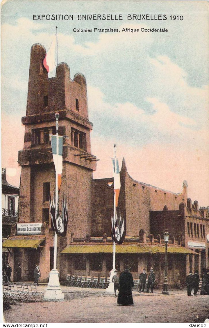 Brüssel - Exposition 1910 - Colonies Francaises,Afrique Occidentale - Exposiciones Universales