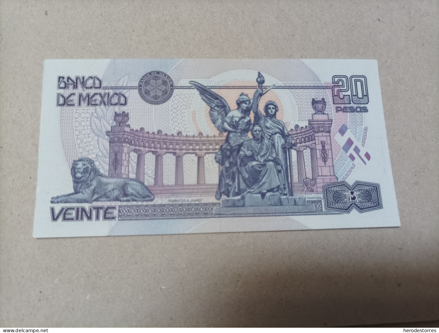 Billete De México De 20 Pesos, Año 1999 - Mexico