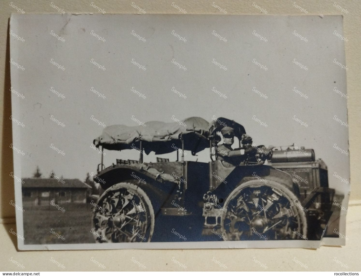 Italy  Photo Italia Foto Military Old Car Militari Camion Da Identificare. - Europa