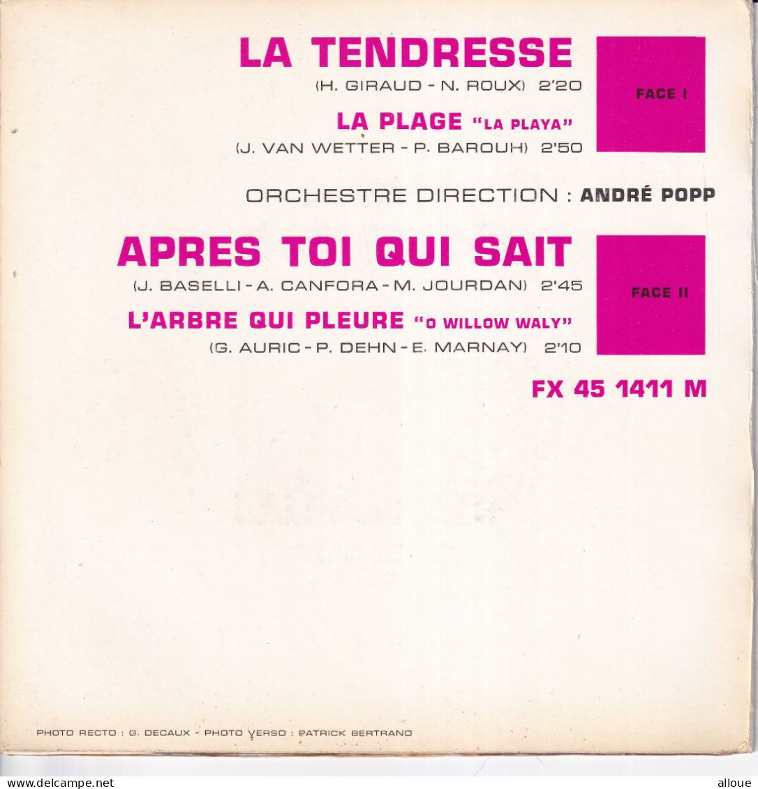 MARIE LAFORET - FR EP - LA TENDRESSE  + 3 - Andere - Franstalig