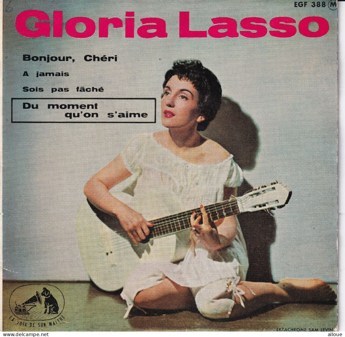GLORIA LASSO - FR EP - BONJOUR, CHERI  + 3 - Autres - Musique Française