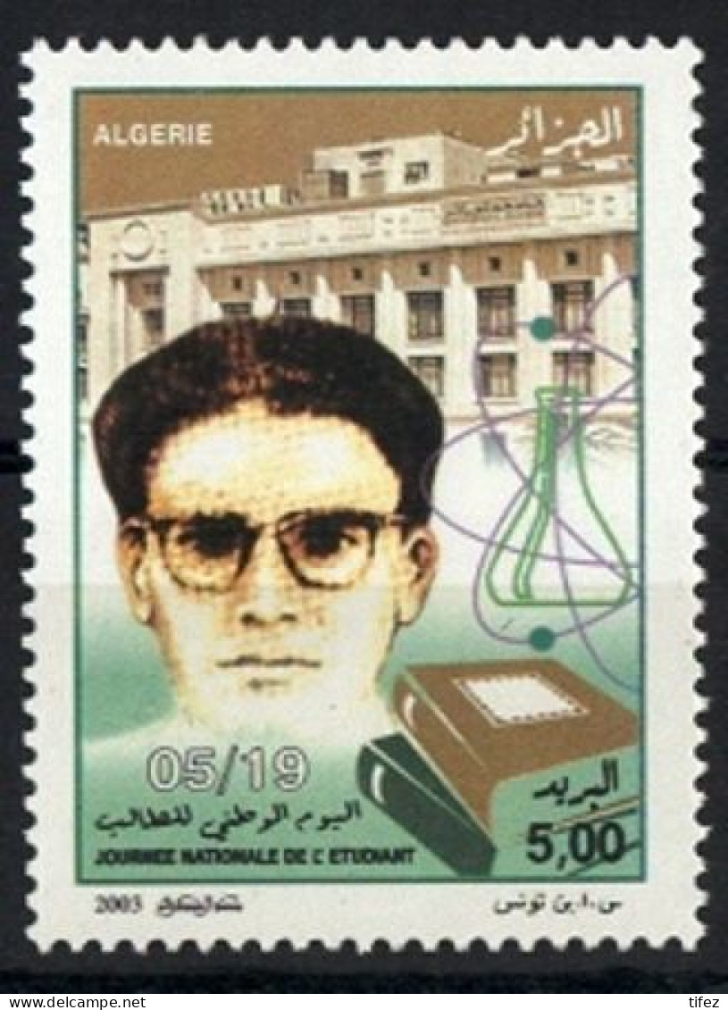 Année 2003-N°1343 Neuf**MNH : Journée De L'Etudiant (Martyr TALEB Abderrahmane) - Algeria (1962-...)
