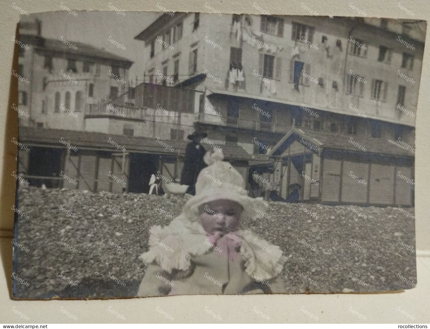 Italy  Photo Italia Foto Beach Spiaggia PEGLI 1918 - Europe