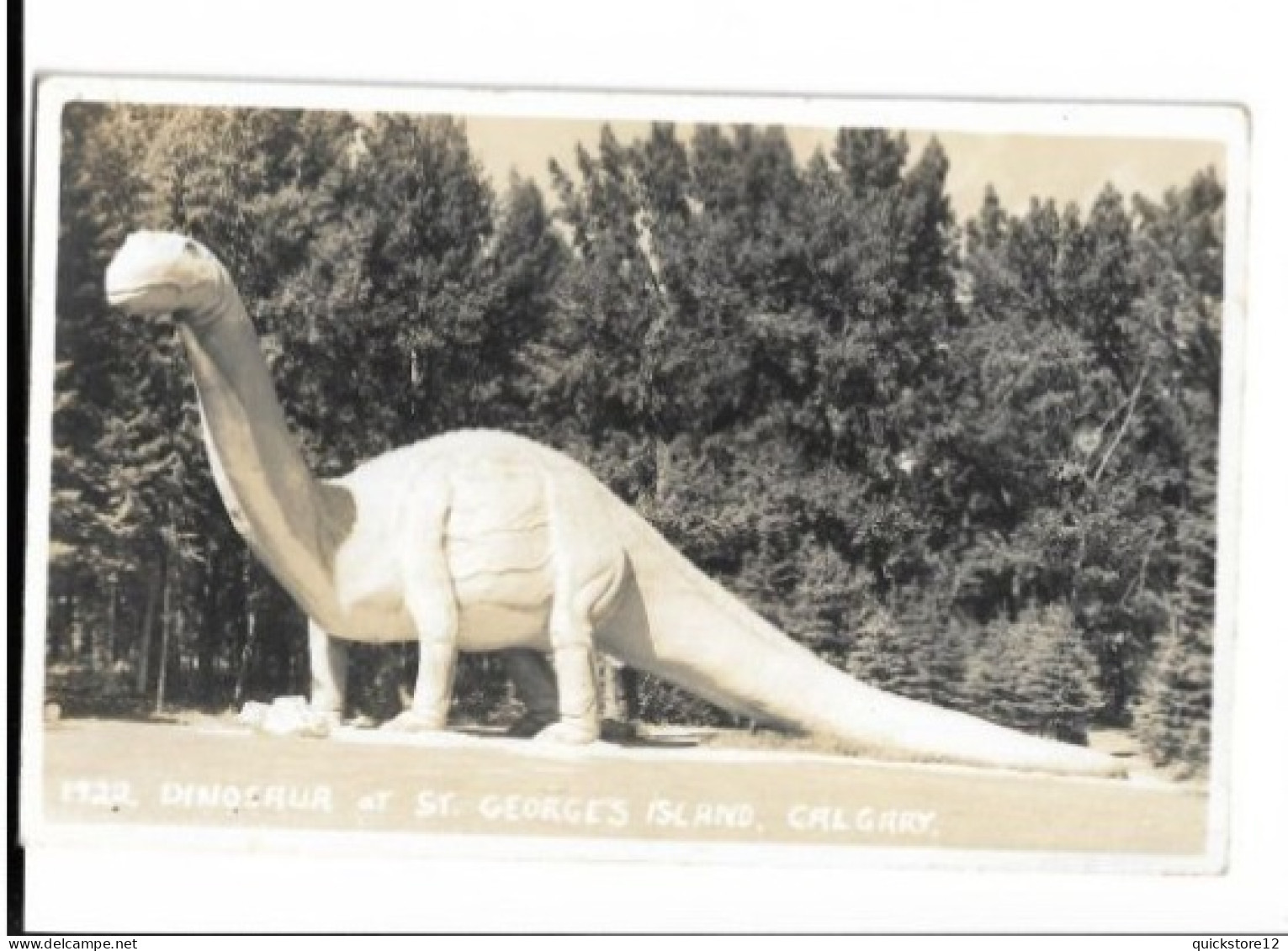 1922 Dinosaur At St. Georges Island,Calgary 7316 - Otros & Sin Clasificación