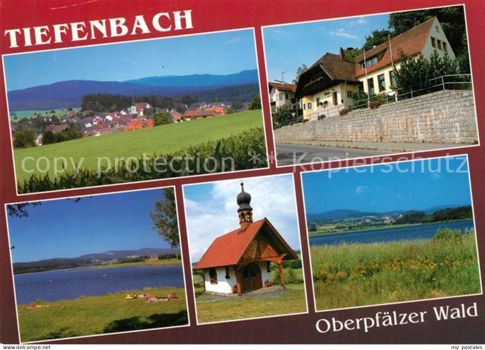 73214597 Tiefenbach Oberpfalz Kapelle Silbersee Landschaftspanorama Tiefenbach O - Sonstige & Ohne Zuordnung