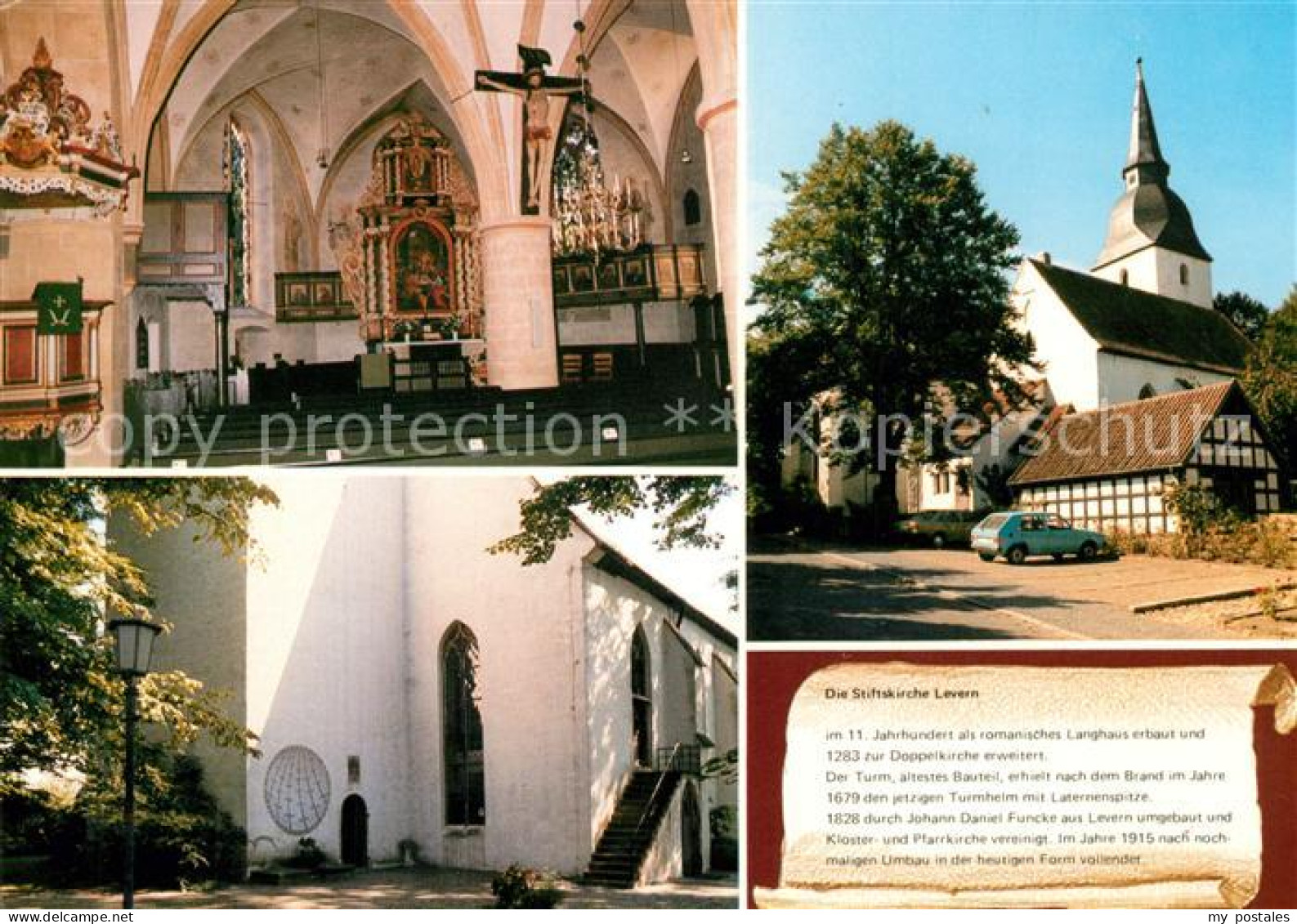 73214583 Levern Stiftskirche Innenansicht Levern - Altri & Non Classificati