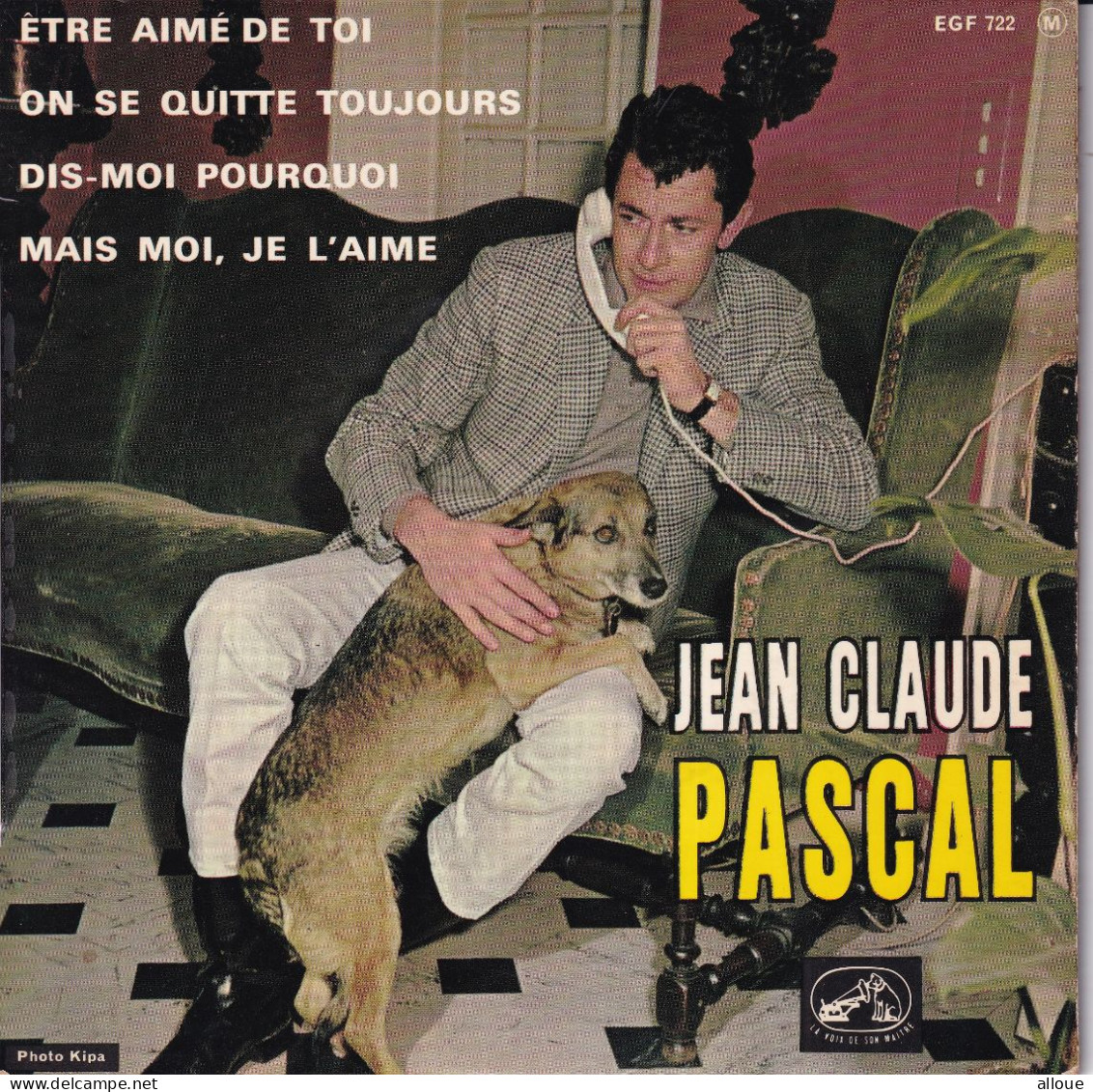 JEAN-CLAUDE PASCAL - FR EP - ETRE AIME DE TOI  + 3 - Otros - Canción Francesa