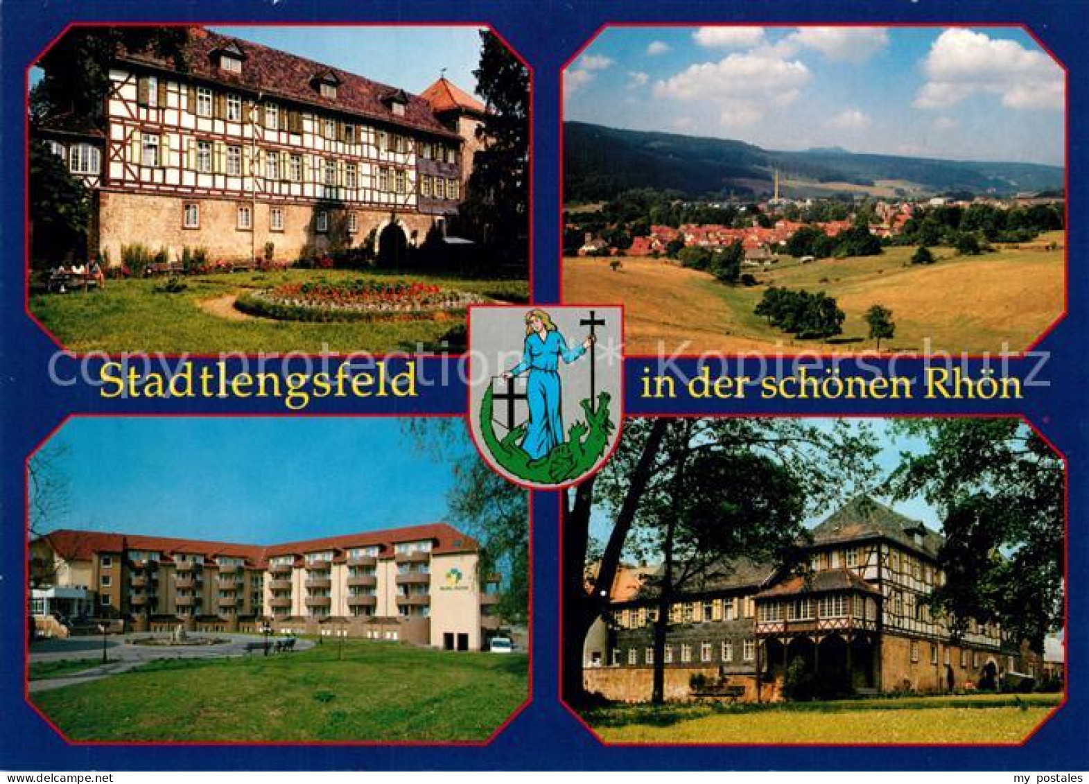 73214560 Stadtlengsfeld Burg Klinik Landschaftspanorama Stadtlengsfeld - Otros & Sin Clasificación