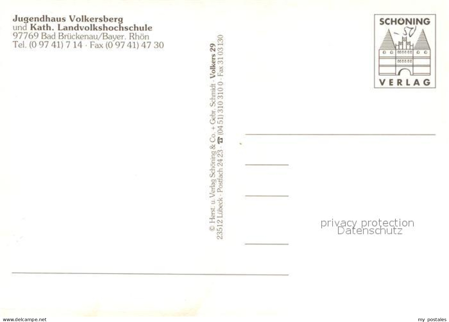 73214557 Volkersberg Jugendhaus Kath Landvolkshochschule Wallfahrtskirche Kreuze - Sonstige & Ohne Zuordnung