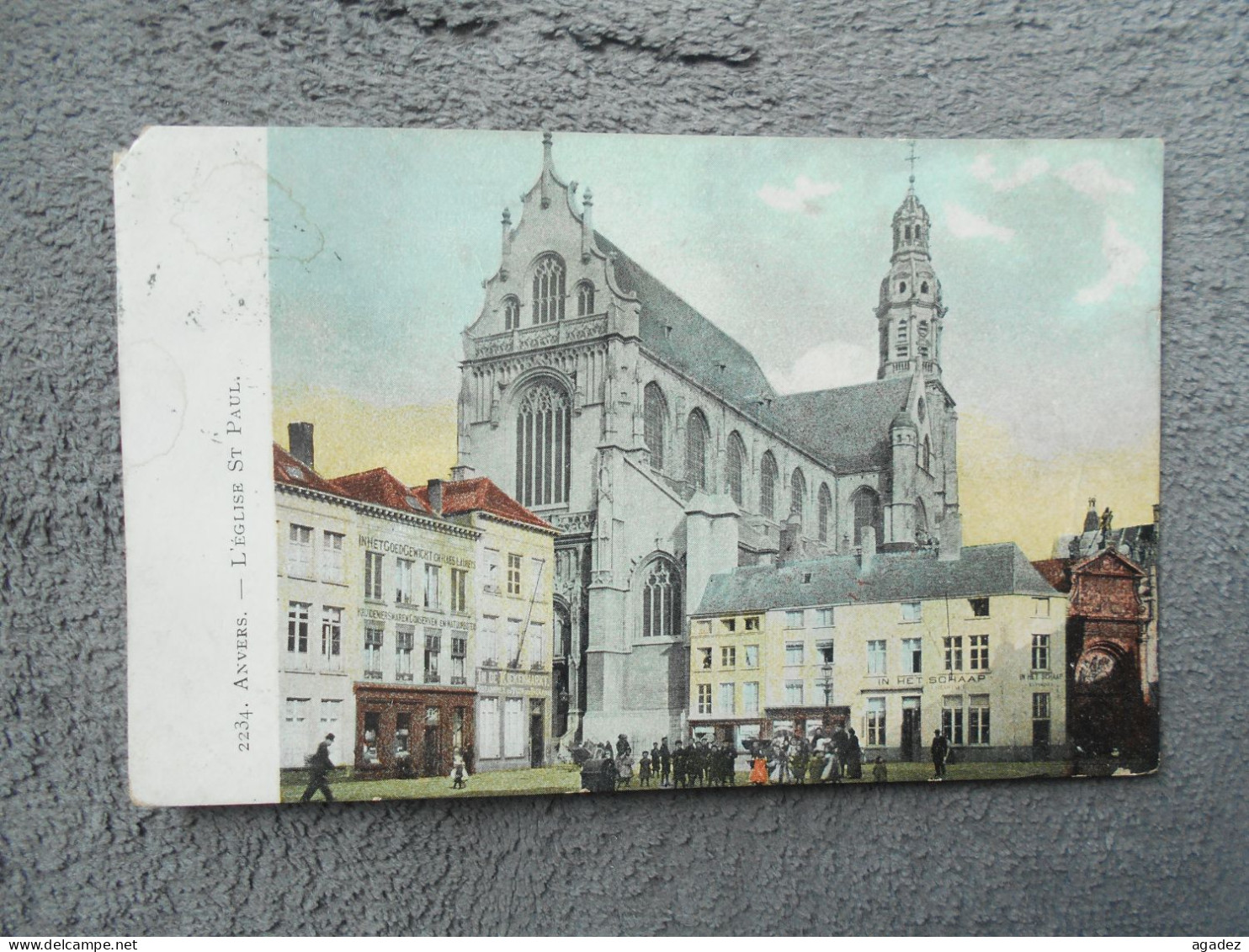 Cpa Anvers Antwerpen L'eglise St Paul - Antwerpen