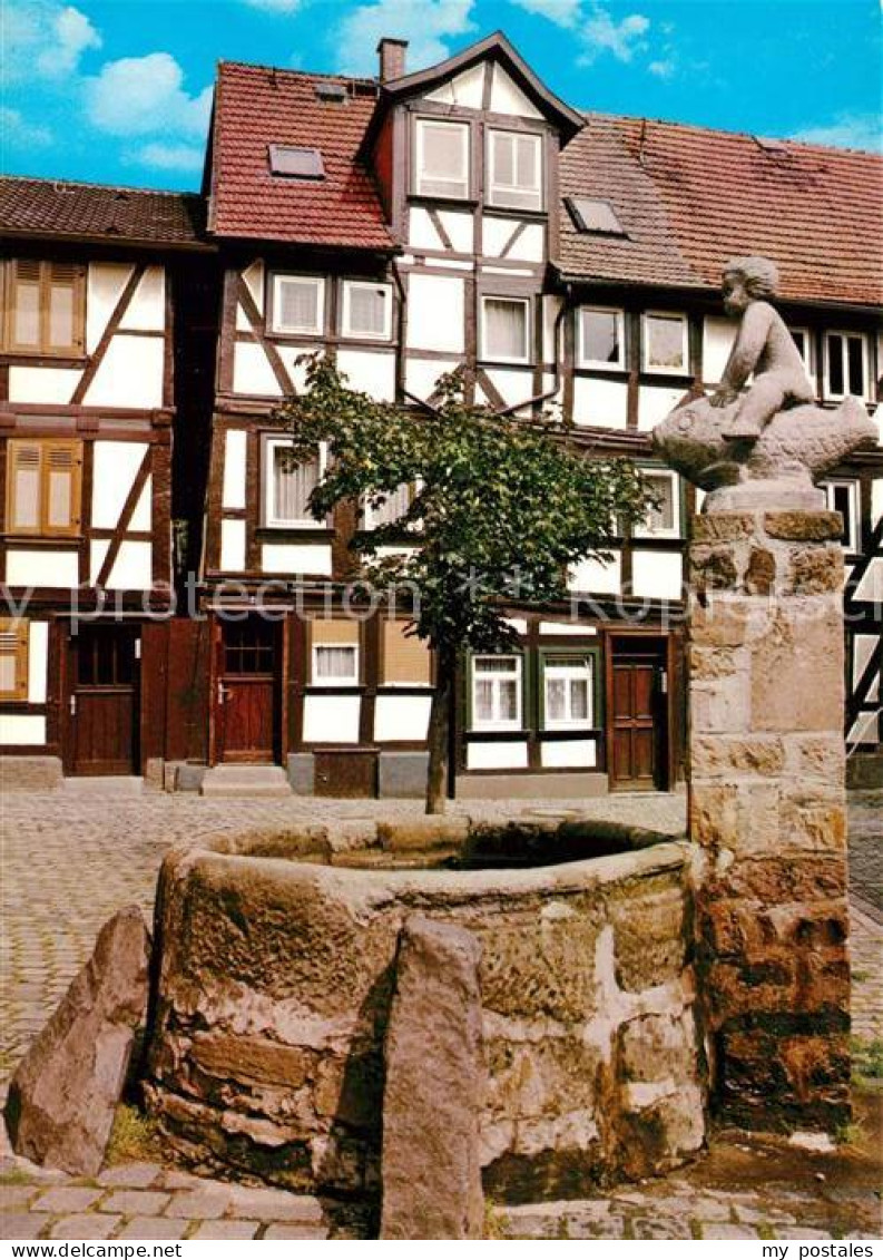 73214490 Alsfeld Grabbrunnen Fachwerkhaus Altstadt Alsfeld - Alsfeld