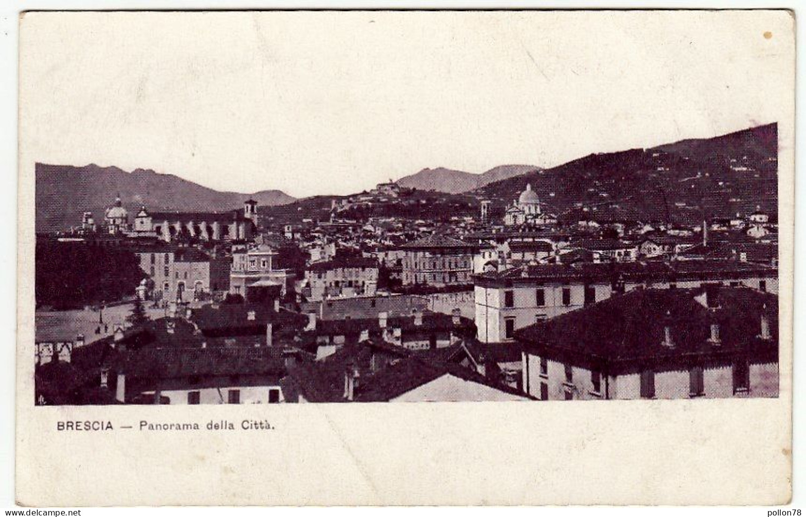 BRESCIA - PANORAMA DELLA CITTA' - Vedi Retro - Formato Piccolo - Brescia