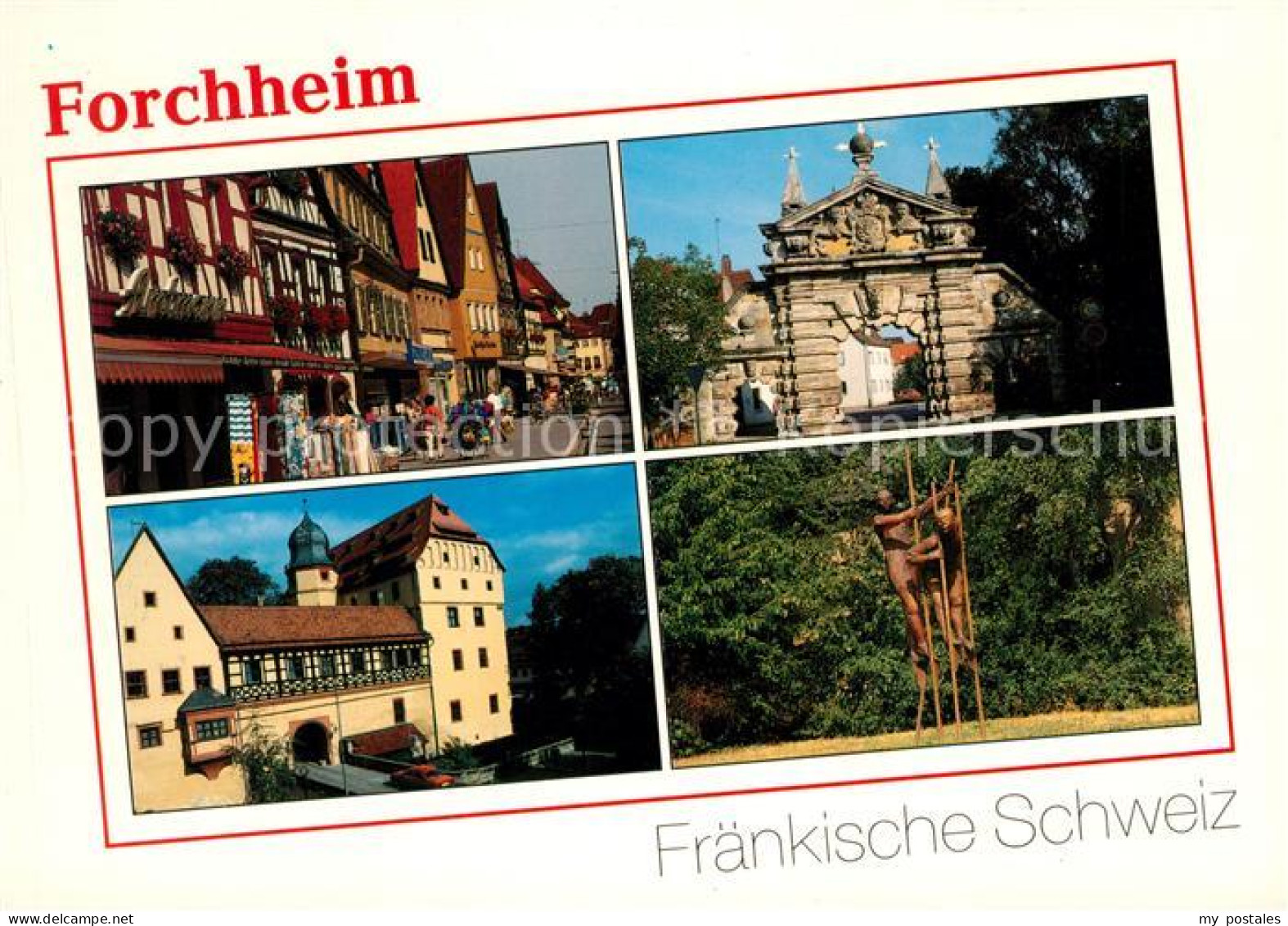 73214485 Forchheim Oberfranken Altstadt Burg Denkmal Nuernberger Tor Forchheim O - Forchheim