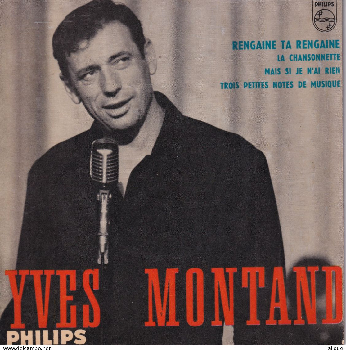 YVES MONTAND - FR EP - RENGAINE TA RENGAINE + 3 - Other - French Music