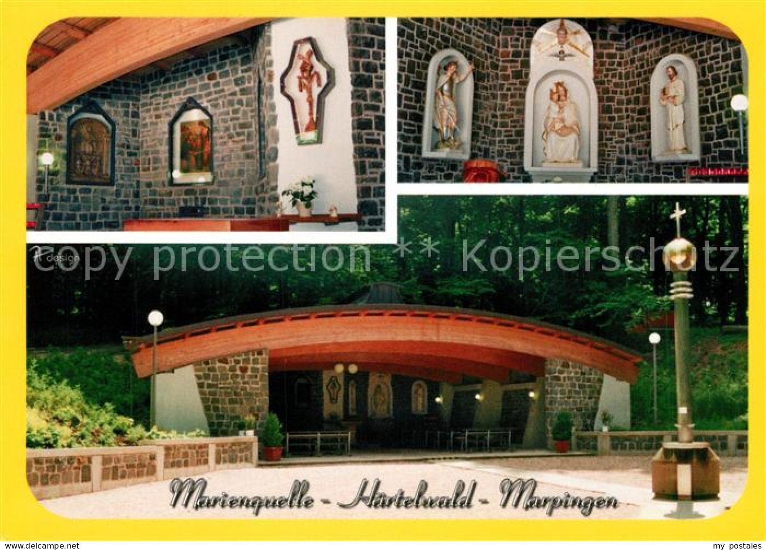 73214330 Marpingen Marienquelle Haertelwald Heiligenfiguren Marpingen - Other & Unclassified