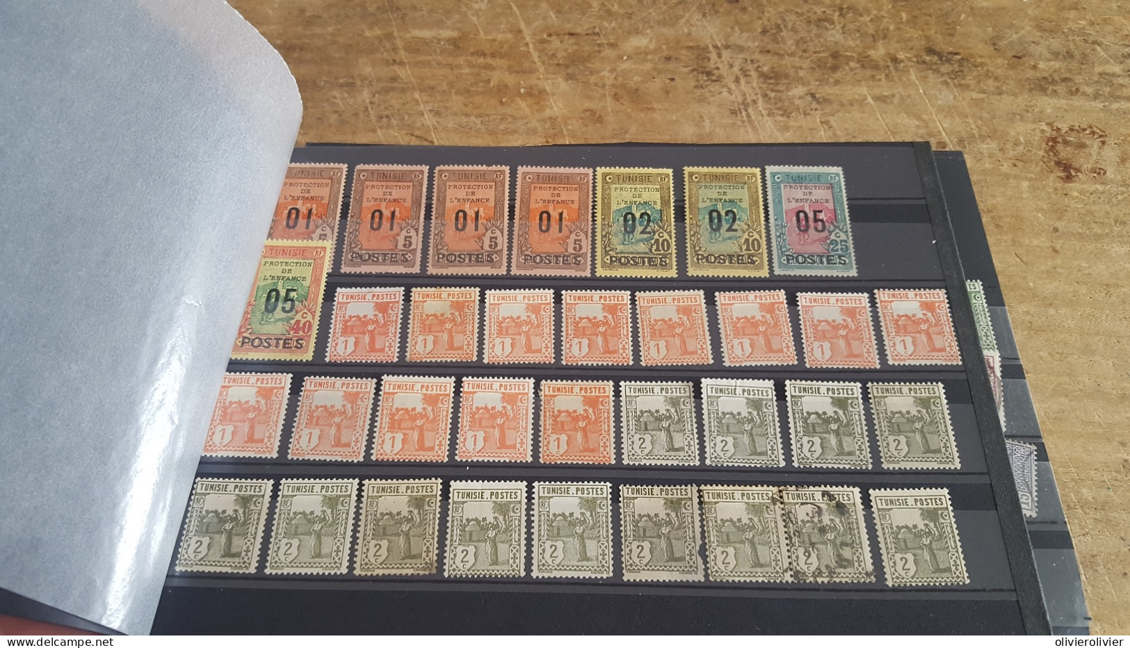 REF A3270  COLONIE FRANCAISE TUNISIE BLOC - Unused Stamps