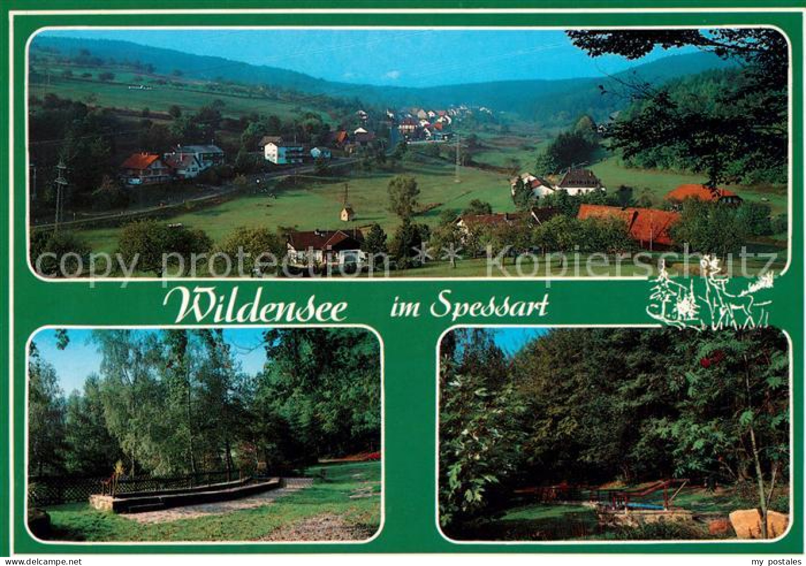 73214323 Wildensee Unterfranken Landschaftspanorama Wildensee Unterfranken - Sonstige & Ohne Zuordnung