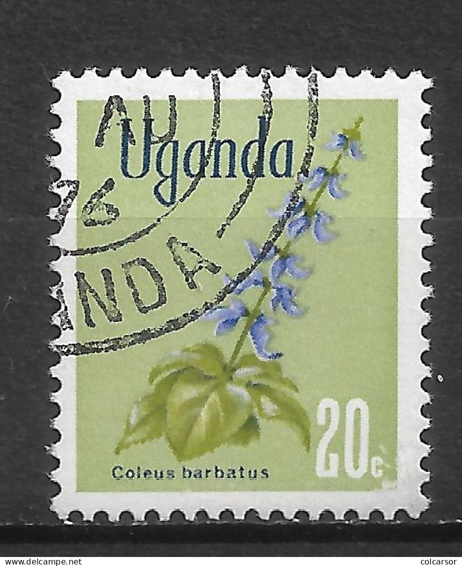 OUGANDA    N° 85   FLEURS - Ouganda (1962-...)