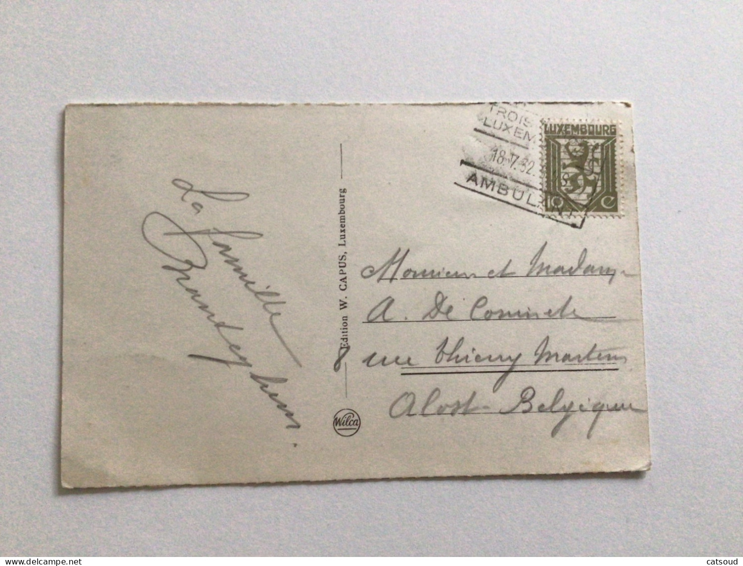 Carte Postale Ancienne (1932) Petite Suisse Lux. MULLERTHAL Schiessentümpel - Echternach