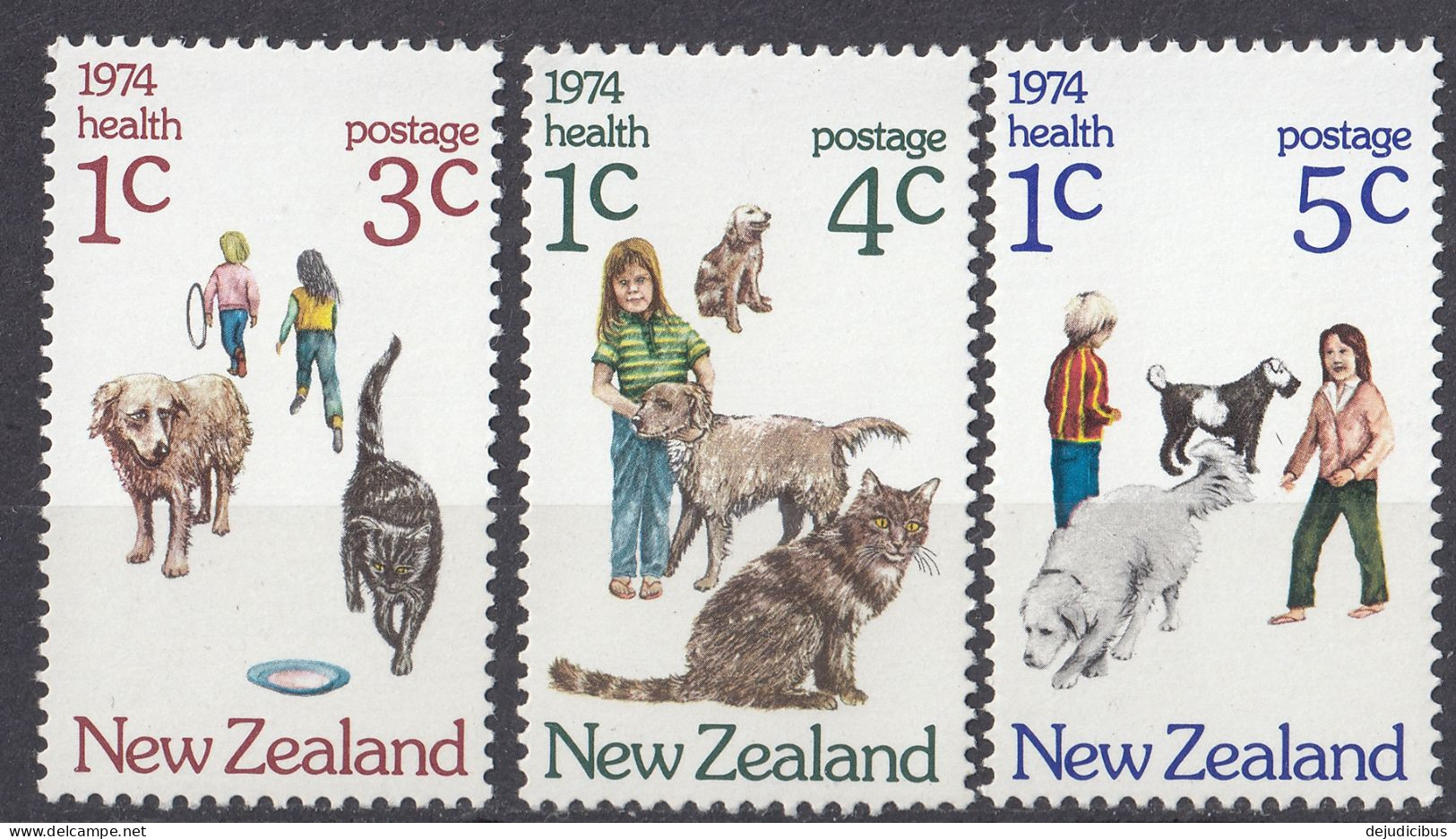 NEW ZEALAND - 1974 - Serie Completa Nuova MNH Di 3 Valori: Yvert 615/617. - Nuevos