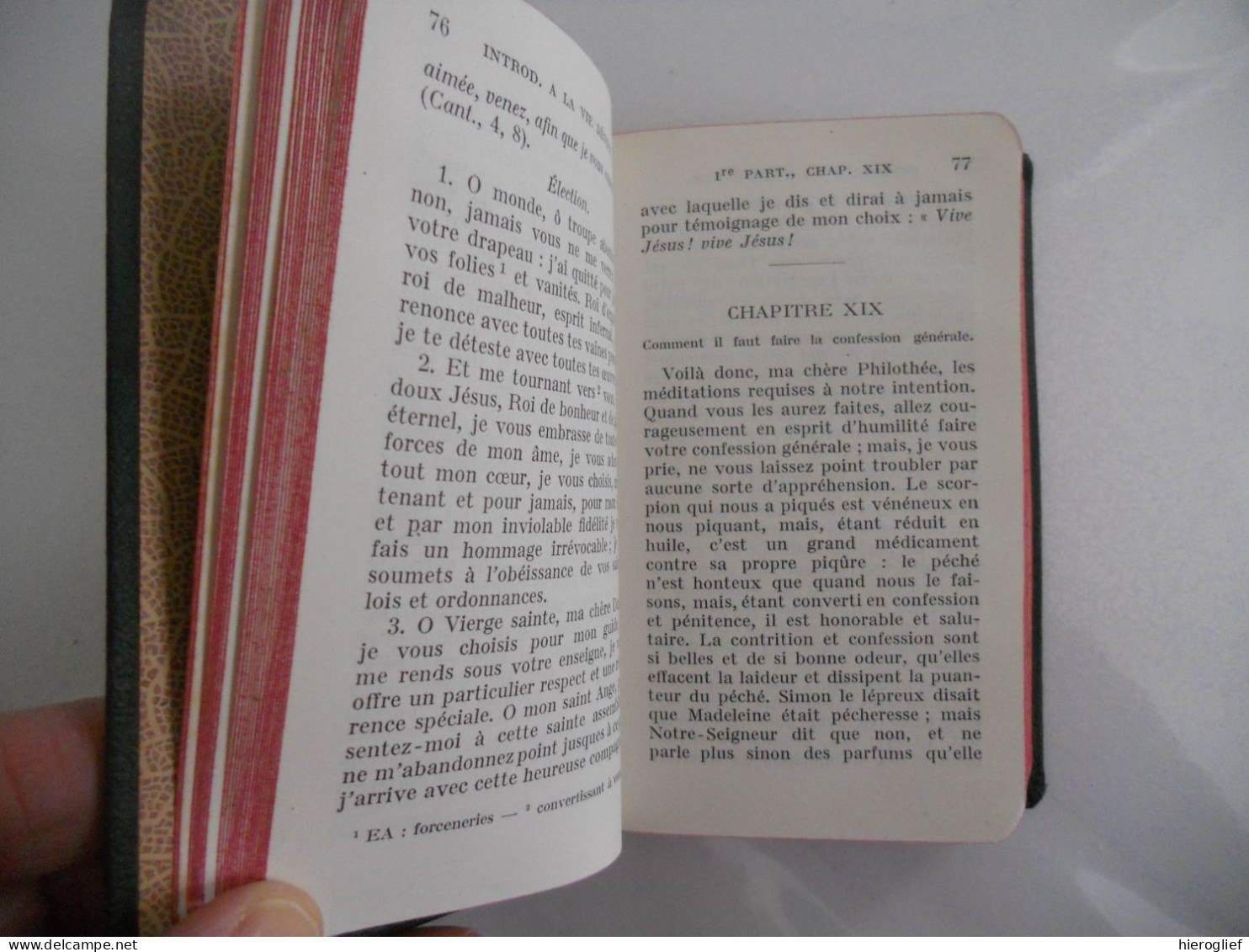 Introduction à la Vie Dévote par Saint François de Sales - le R.P. FLEURY S.J.  1948 / Tours maison Mame