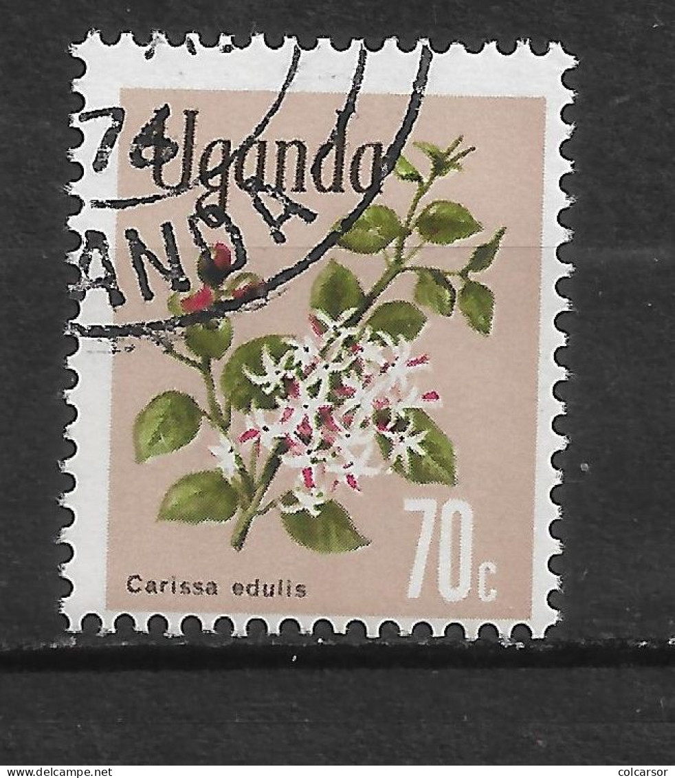 OUGANDA    N° 90   FLEURS - Ouganda (1962-...)