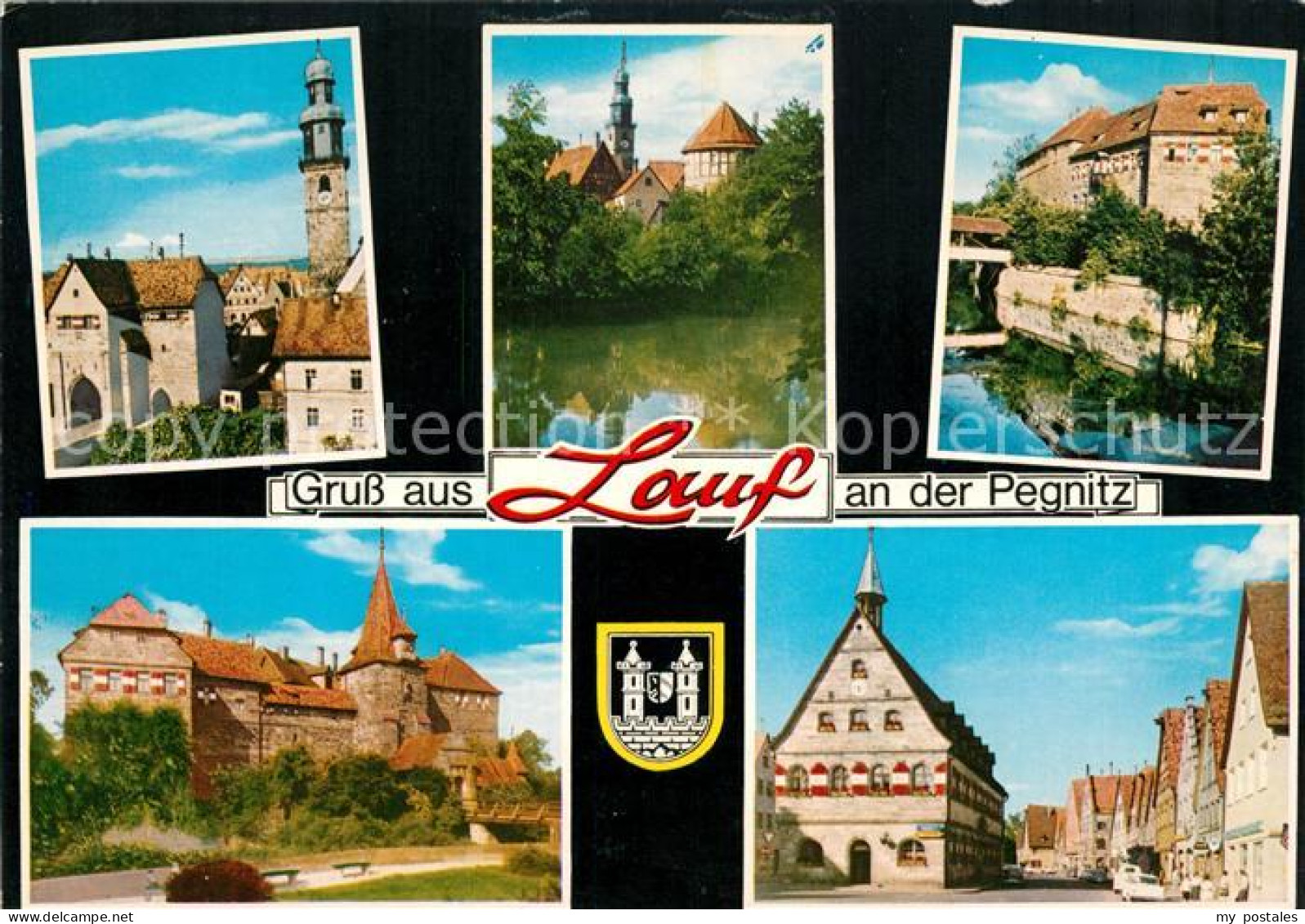 73214232 Lauf Pegnitz Altstadt Kirche Alte Stadtmauer Wenzelschloss Lauf Pegnitz - Lauf