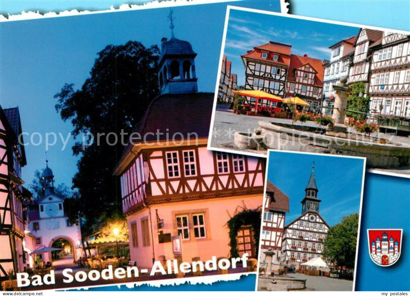 73214212 Bad Sooden-Allendorf Altstadt Fachwerkhaeuser Soodener Tor Marktplatz B - Bad Sooden-Allendorf