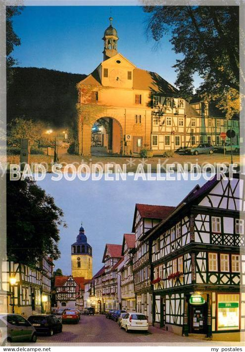 73214210 Bad Sooden-Allendorf Soodener Tor Altstadt Fachwerkhaeuser Bad Sooden-A - Bad Sooden-Allendorf