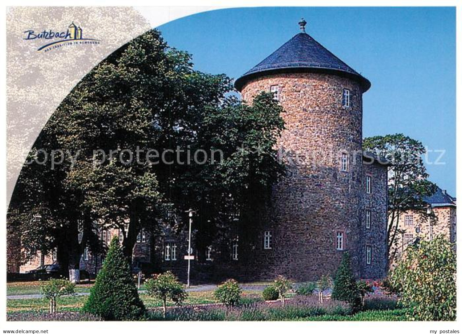 73214191 Butzbach Schloss Schlossgarten Butzbach - Butzbach