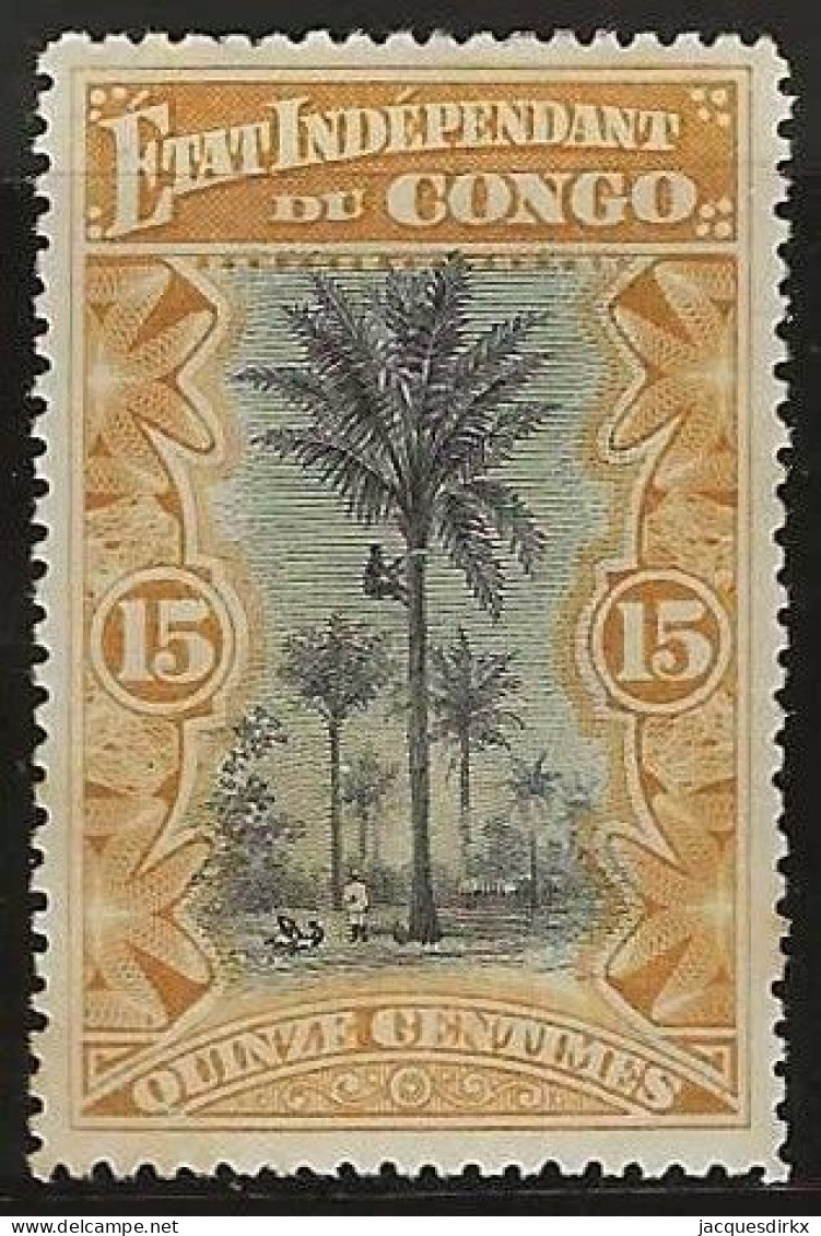 Congo   .   OBP    .    20  .    *      .  Ongebruikt Met Gom  .   /   .   Neuf Avec Gomme - 1884-1894