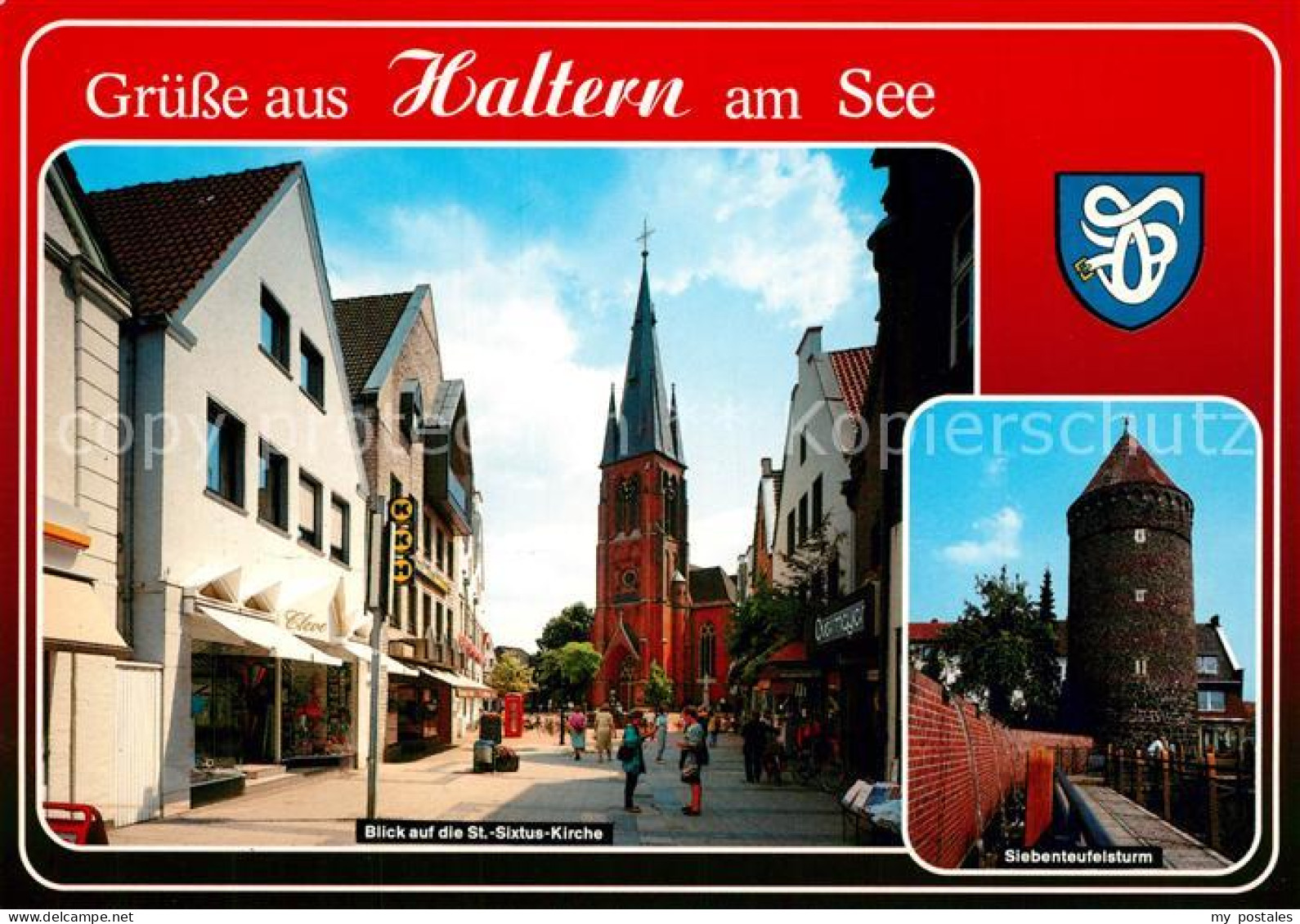 73214083 Haltern See St Sixtus Kirche Siebenteufelsturm Haltern See - Haltern