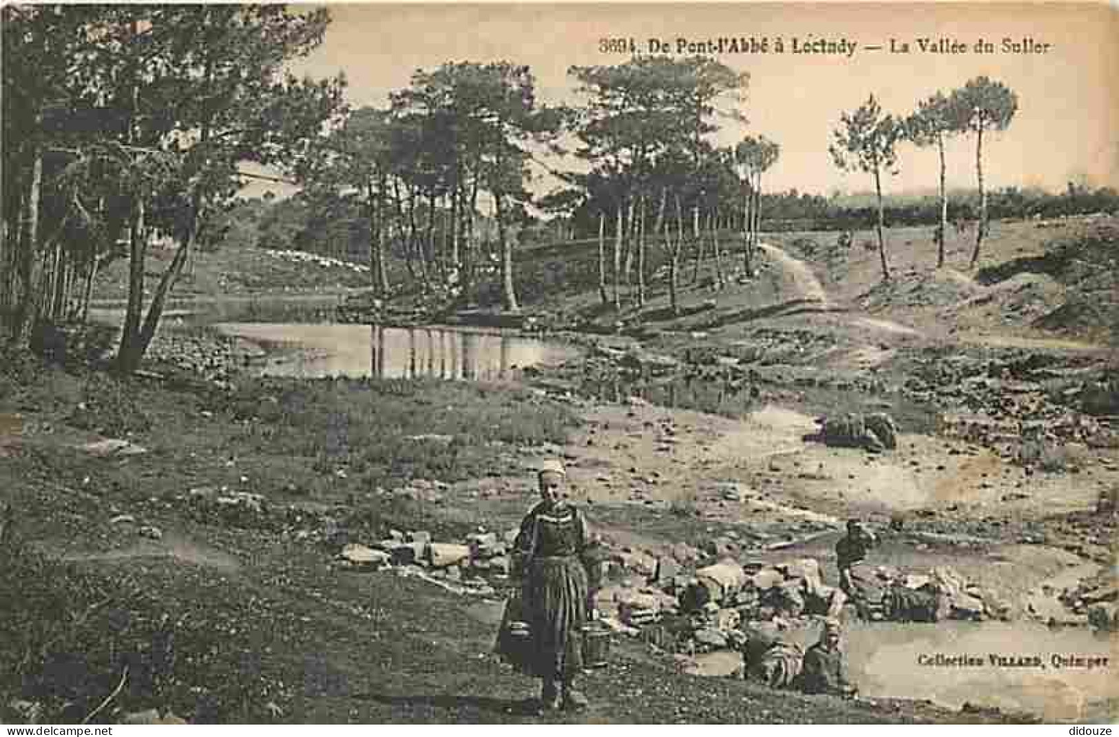 29 - Finistère - De Pont L'Abbé à Loctudy - La Vallée Du Suller - Animée - CPA - Voir Scans Recto-Verso - Other & Unclassified