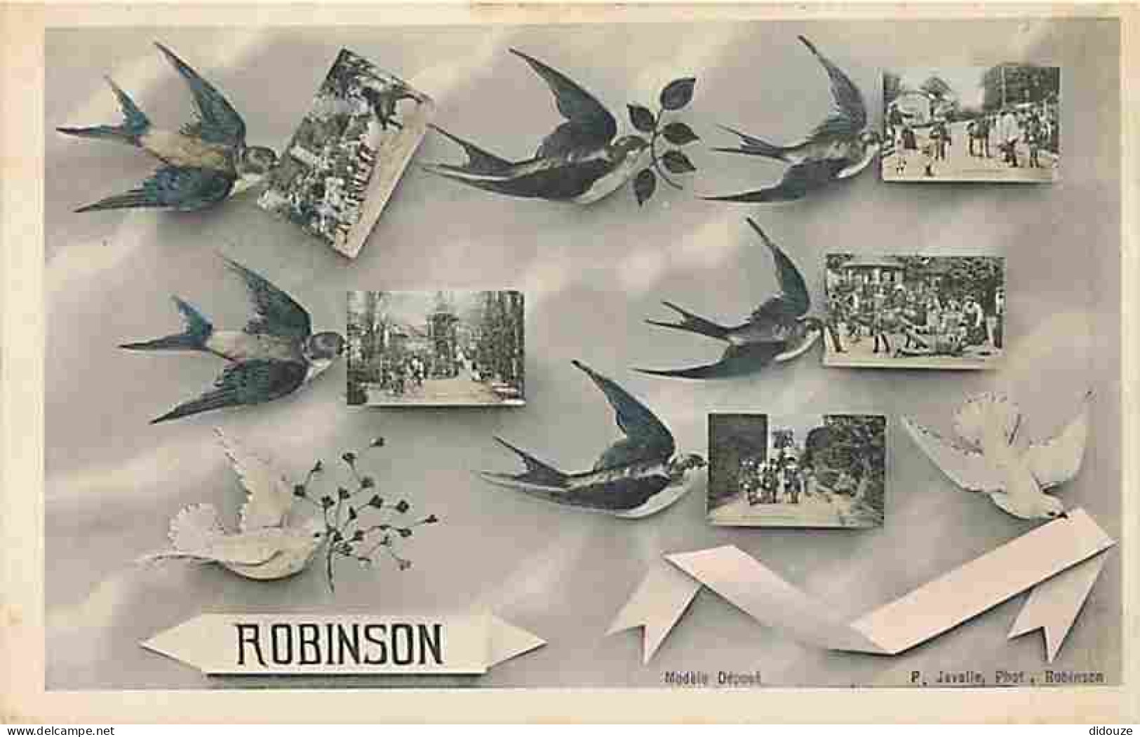 92 - Robinson - Multivues - CPA - Voir Scans Recto-Verso - Le Plessis Robinson