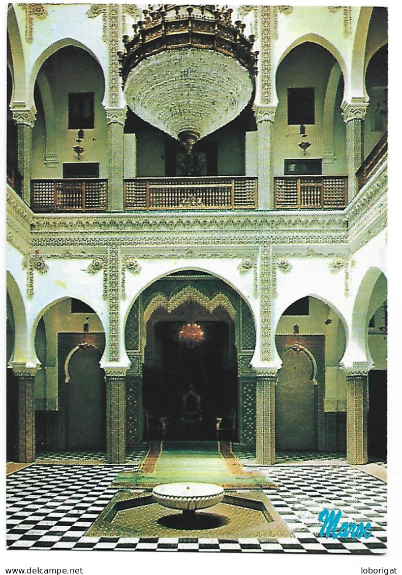 LES MERVEILLEUX PALAIS, SYNTHESE DES ARTS TRADITIONNELS.-  ( MARRUECOS ) - Andere & Zonder Classificatie