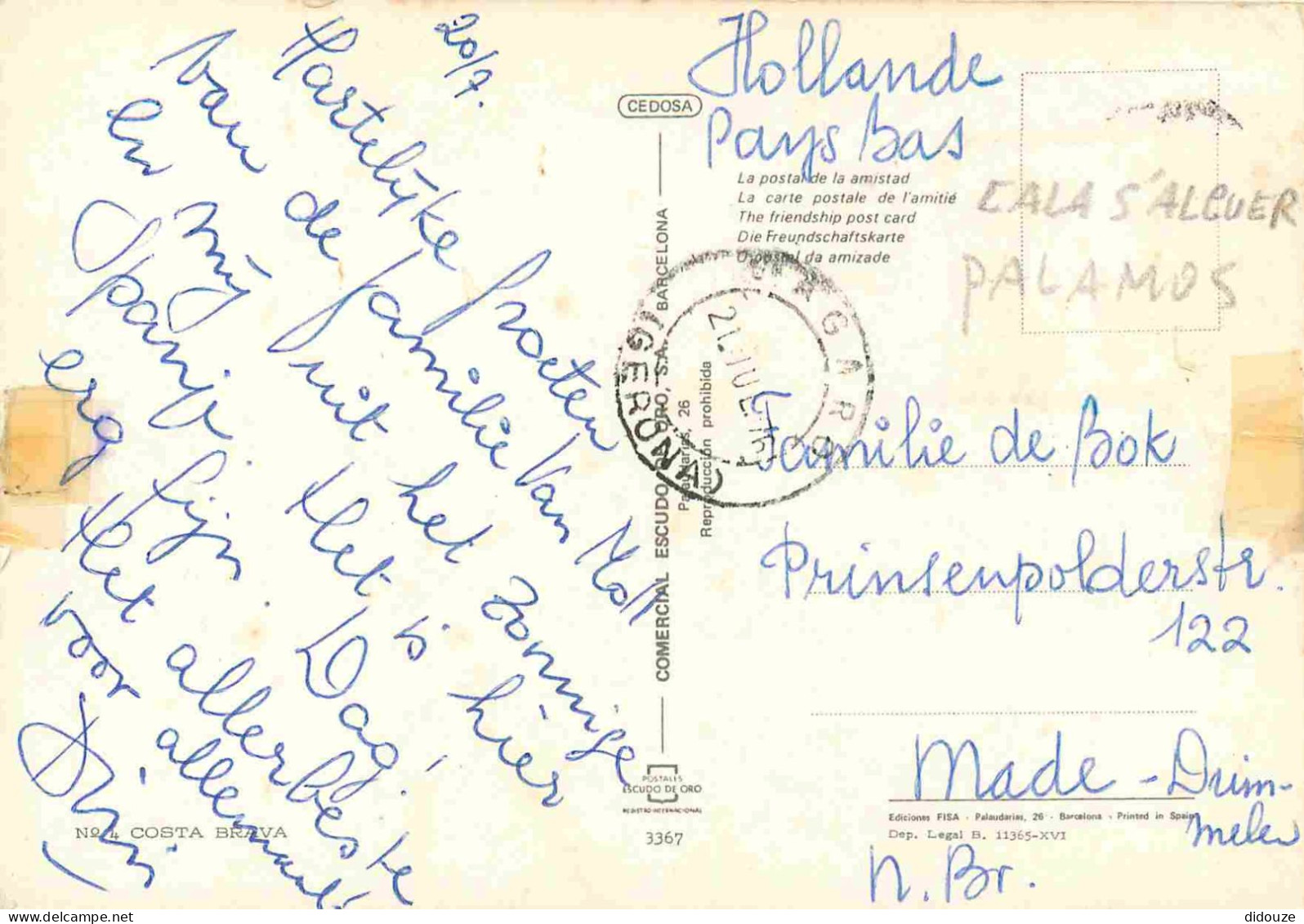 Espagne - Espana - Cataluna - Costa Brava - Playa - Plage - CPM - Voir Scans Recto-Verso - Gerona