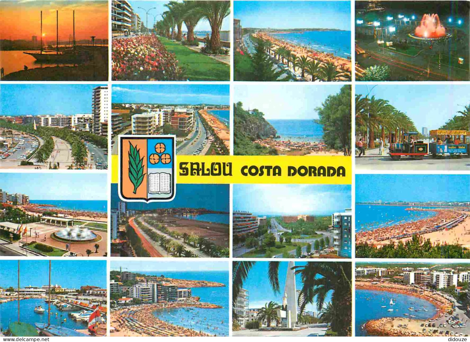 Espagne - Espana - Cataluna - Salou - Costa Dorada - Multivues - Blasons - CPM - Voir Scans Recto-Verso - Tarragona